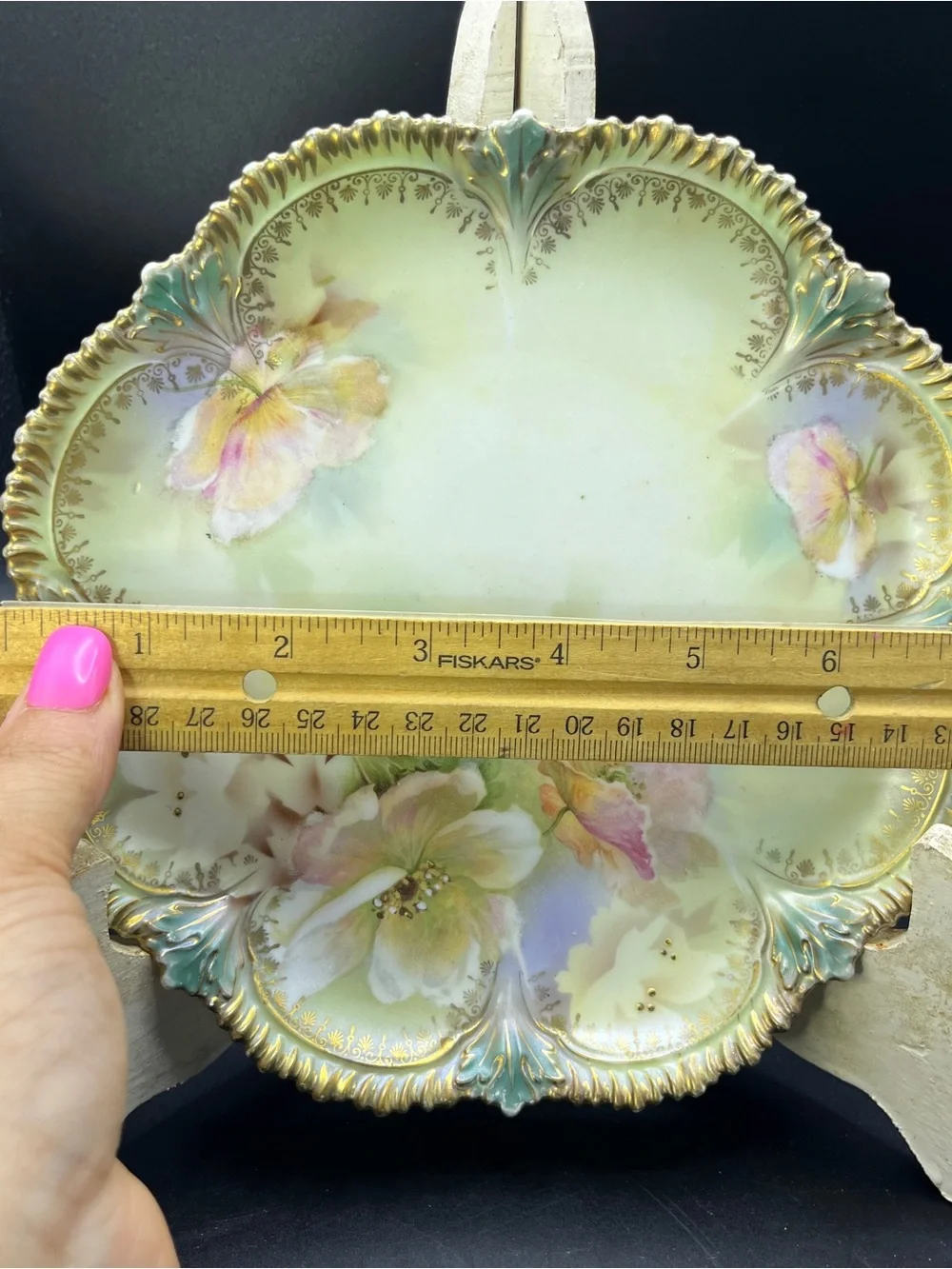 Antique RS Prussia Plate 7.25
